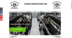 Desktop Screenshot of flmarinediesel.com